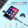 MECHEN 64GB MP3 Player Bluetooth 5.3 with 2.4" Full Touch
