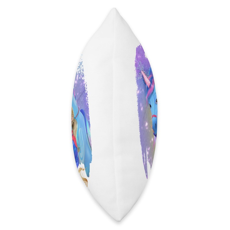 Isabel and River Throw Pillow