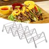Taco Holder Innovative 304 Stainless Steel Pancake Stand Tray for