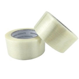 Strapping Tape, 2 Roll 2 inch x 35 yds Packing Tape, Heavy Duty Transparent, Waterproof, Reinforced Fiberglass Tape #PackingTape #ShippingTape #PackagingTape #StrappingTape #BundlingTape