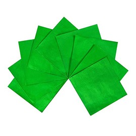 Webake 4 x 4 Inch Square Aluminium Foil Candy Wrappers Candy Wrapping Paper for DIY Chocolate, Fudge and Brownies Packaging-100 Piece (Green)