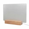 Dry Erase Board 220x150mm Acrylic White Planning Board Reusable with
