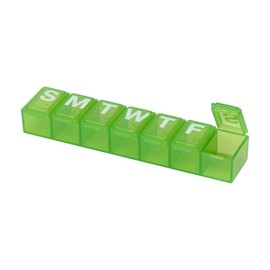 Apothecary 67004 Pastillero Semanal Pequeño, Tipo Rectangular, Surtido