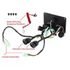 Dual Twin Engine Key Switch Panel Compatible with Yamaha Outboard