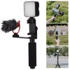 YELANGU Smartphone Vlogging Hand Grip Set Video Recording Holder Handle