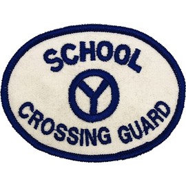 Chicago Police School Crossing Guard HAT Patch: White