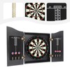 CNCEST Electronic Dart Board Cabinet Set, Dartboard, Classic Dartboard Cabinet,