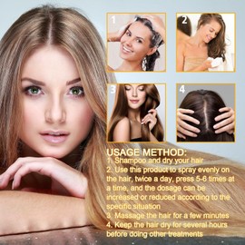 Biotin Hair Growth Oil, Moisturizes hair Protect hair health Smooth, soft and shiny hair Refresh and revitalize hair roots Strengthen hair
