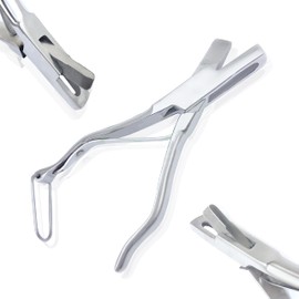 OdontoMed2011® Ear Notcher V Shape, U Shape and Round Shape Stainless Livestock Identification Veterinary 3 Pieces Set