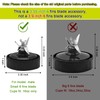Ninja Blender Blade Replacement-6-Fins Male Extractor Blade Assembly for Nurti