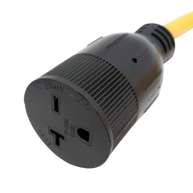 Parkworld NEMA 6-20 Extension Cord 6-20P to 6-20R (T Blade
