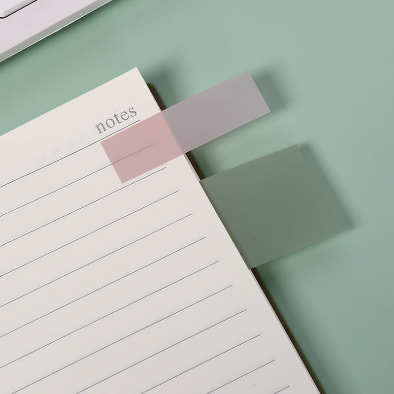 Ubuymart 820 Sheets Transparent Bible Sticky Notes,Waterproof Clear Sticky Notes,Bible