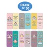 Creanoso Unicorn Bookmarks Cards Series 4 - Happiness Kindness Success