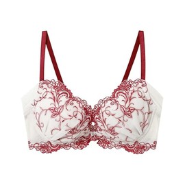 Amphipolis BYK308 Women's Bra, High Armpits, Reduces Back Steps and Underarms, Back Smoothing, Fits Up to G Cups, Large Sizes, Bra, BE