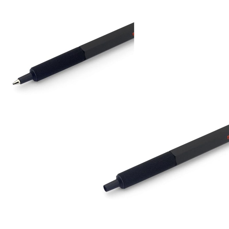 rOtring 600 Ballpoint Pen Set Medium Point Black Ink Black