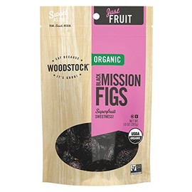 Woodstock Organic Black Mission Figs - Case of 8 - 10 oz.