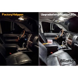 Bllatta 16pcs White 6000K LED Interior Light Kit for Dodge Charger 2011 2012 2013 2014 2015 2016 2017 2018 2019 2020 2021 Interior LED Lighting Kit + License Plate Light, Installation Tool