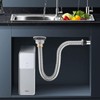 P-Trap, 201 stainless steel flexible sink pipe replacement kit, kitchen