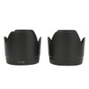 Lens Hood, 2Pcs ET-83II Plastic Camera Lens Hood Mount Replacement