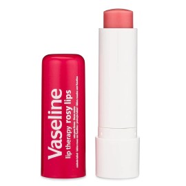 Vaseline Lip Therapy Rosy Lips .16oz Pink Tinted Lip Balm Pure Petroleum Jelly