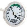 Reotemp 36 Inch Fahrenheit Backyard Pro Compost Thermometer with Digital Composting Guide