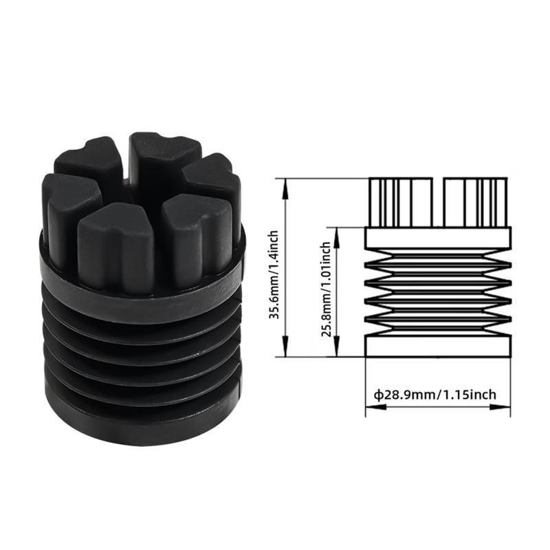 4PCS Anti Vibration Feet for Bambu Lab X1 / P1