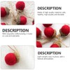 VICASKY Christmas Craft DIY Felt Ornaments Wool Tree Decoration Set