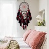SOYUZU Red and Black Dream Catcher Luminous Dream Catchers for