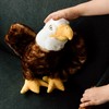 The Petting Zoo Bald Eagle Stuffed Animal Plushie, Gifts for