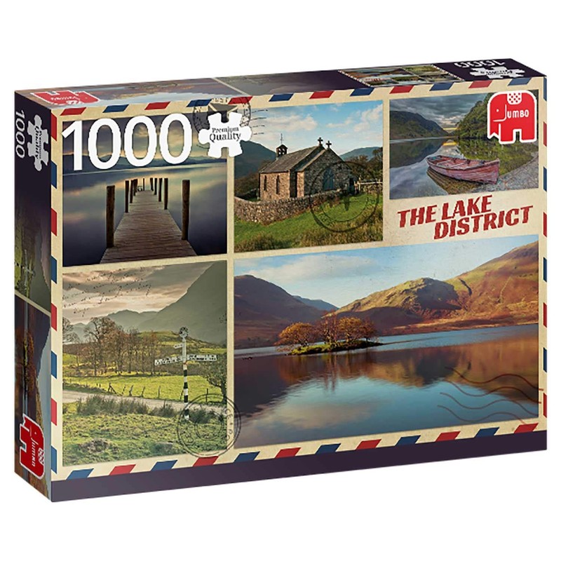 Greetings From The Lake District, 1000 Piece Jigsaw Puzzle