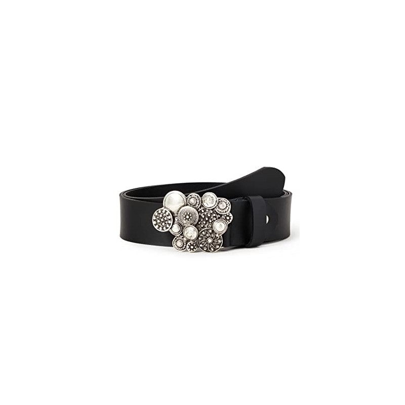MGM Women's Coin Belt (Coin) - Black (Black 01), size:
