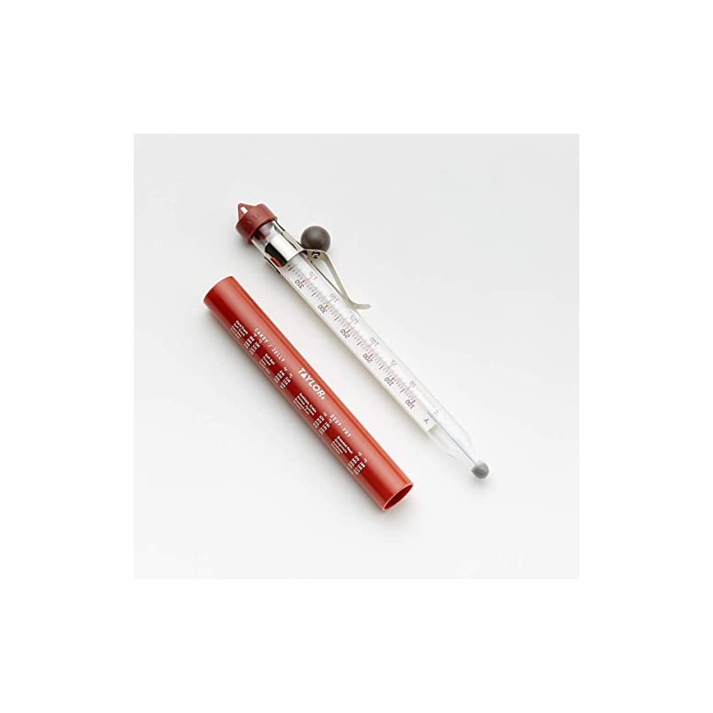 Taylor Classic Line Glass Candy and Deep Fry Thermometer, Garden,