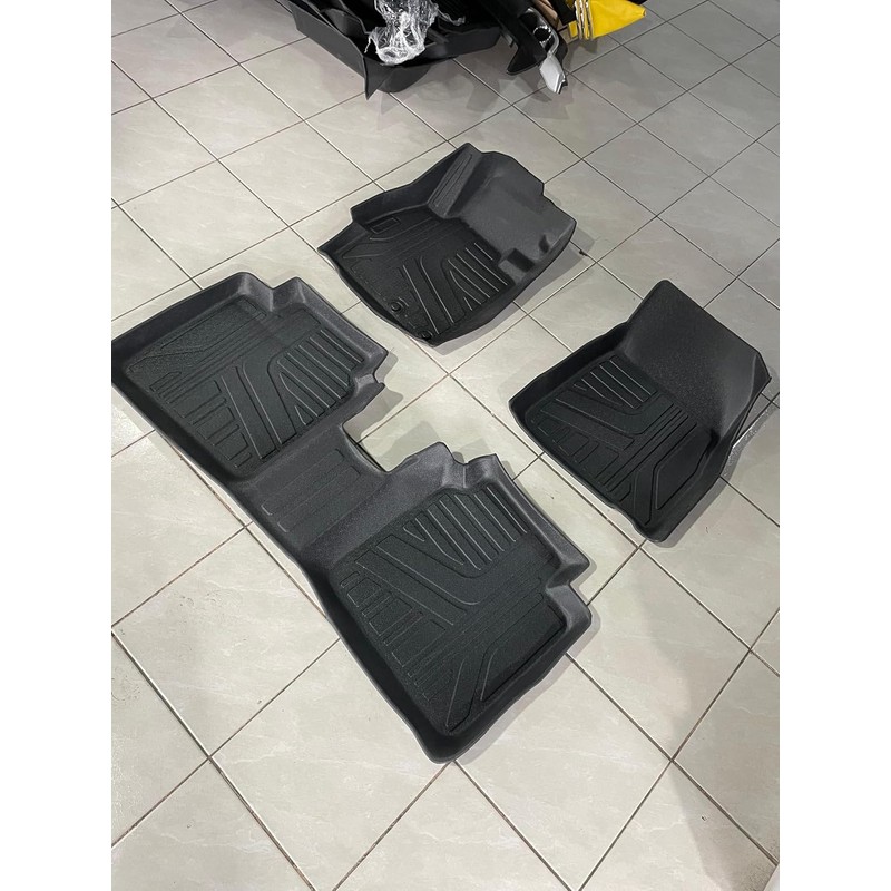 Genérico Tapetes Tipo Charola 3D para Versa 2012-2019, Juego Completo,