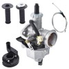 ALL-CARB Carburetor Carb with Handlebar Grips and Throttle Cable Replacement