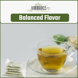 VIMMANCE Soursop Leaves Tea Bags, Graviola, Hoja de Guanabana Tea, Vietnamese Soursap Tea, 100% Natural, Gluten Free, Caffein Free, Sugar Free, Balanced Taste (50 Tea Bags)