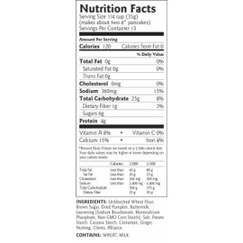 Birch Benders Griddle Cakes, Mix Pancake Pumpkin Spice, 16 Ounce