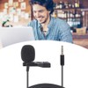 Mugast Micrófono con Clip, Mini Condensador de micrófono portátil, micrófono