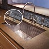 2 Pack Sink Faucet Hole Cover Kitchen Sink Plug Brushed