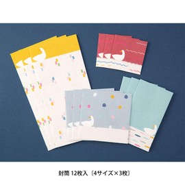 Midori Envelopes Cracky Duck Pattern 20566006