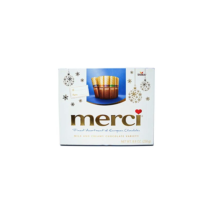 Merci, Holiday Milk Chocolate, 8.8 Ounce