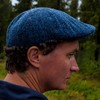Sterkowski Rusty Cap | Harris Tweed Peaked Cap for Men