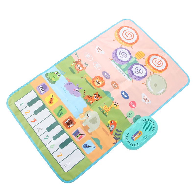 Musical Mat for Toddlers Floor Piano Keyboard Drum Carpet Waterproof