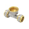 Pipetec Screw Fitting T Piece 16 x 2 mm 3/4