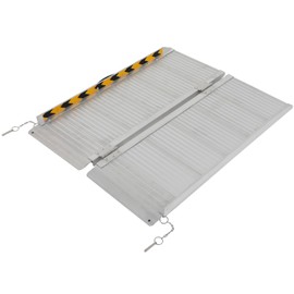 ANPART 1 pc Wheelchair Ramp,Portable Aluminum Wheelchair Ramp, Folding Ramps for wheelchairs and Scooter 3ft，Holds up to 800 LBS