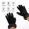 Women Touch Screen Thermal Gloves, Winter Warm Fleece Lined Touchscreen