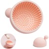 Makeup Brush Cleaning Bowl, Compact Lightweight Accessory for Travel and