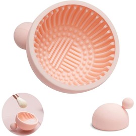 Makeup Brush Cleaning Bowl, Compact Lightweight Accessory for Travel and Daily Use - Makeup Cleaning Bowl Makeup Washing