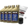 Yamaha 2007-2016 Genuine Yamaha YZF-R1 Full Synthetic 10w40 Oil Change Kit