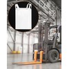 QWORK FIBC Bulk Bag, 4 Pack Sandbags 1 Ton Industrial