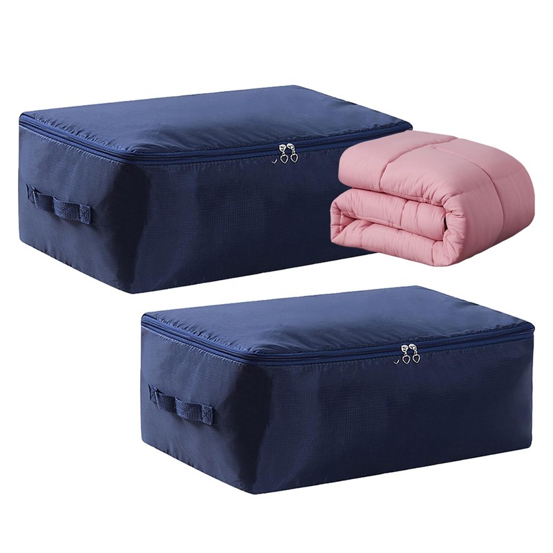 ALEOHALTER 2 Pack 36L Underbed Storage Bags, Large Clothes Storage